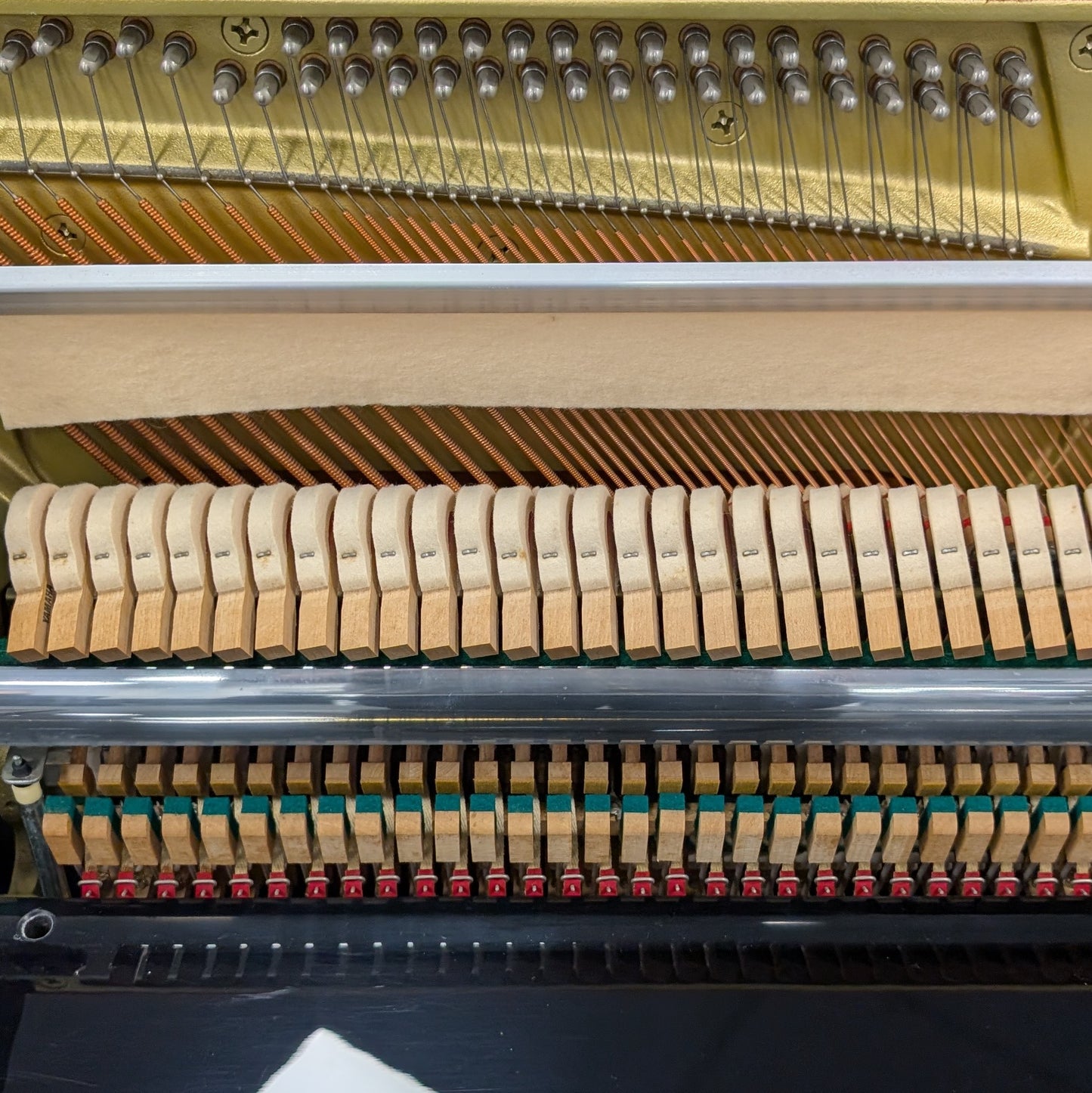 Yamaha M112 Upright Piano; Polished Ebony: Serial No: 6179454 | Second Hand