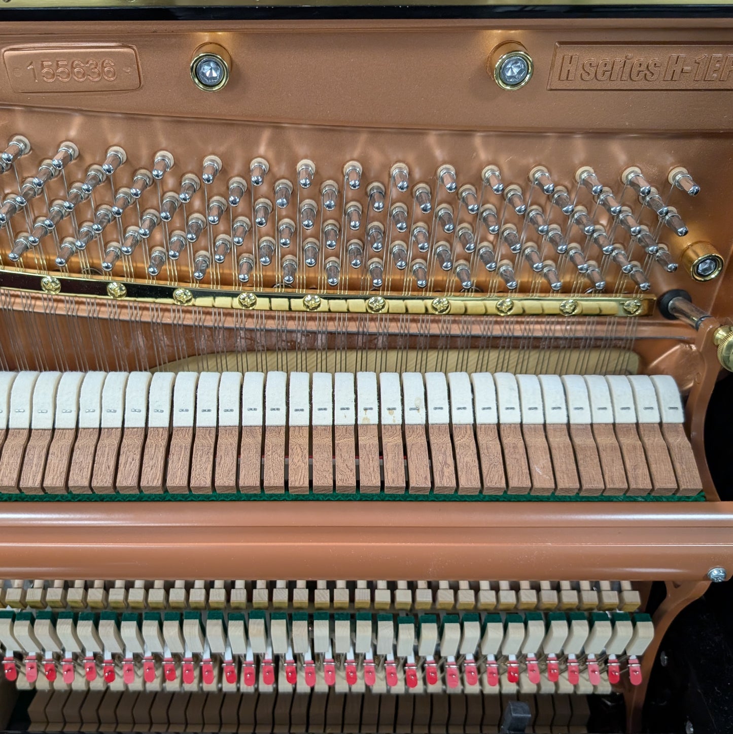 Hailun H1EP Upright Piano in Polished Ebony: Serial No: 1555636 | Second Hand