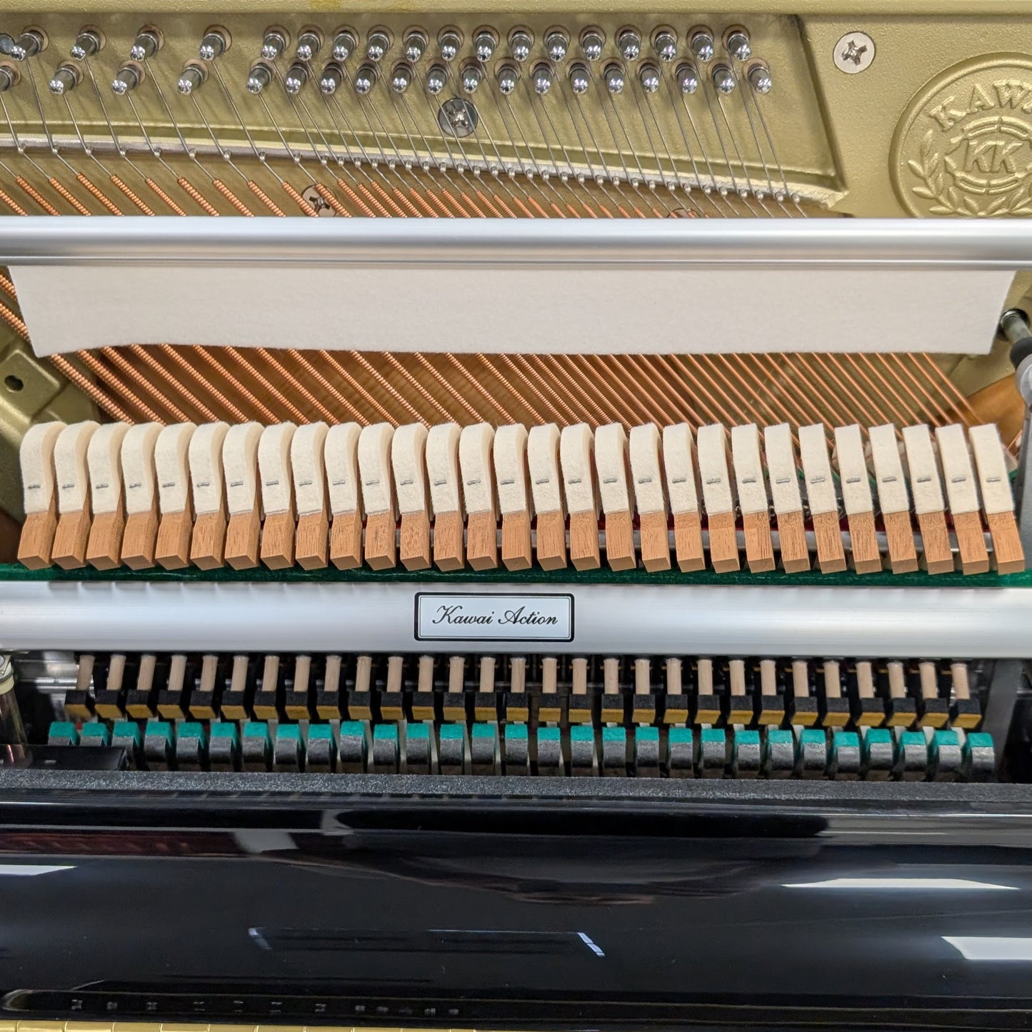 Kawai K200 Upright Piano In Polished Ebony: Serial No: F137502 | Second Hand