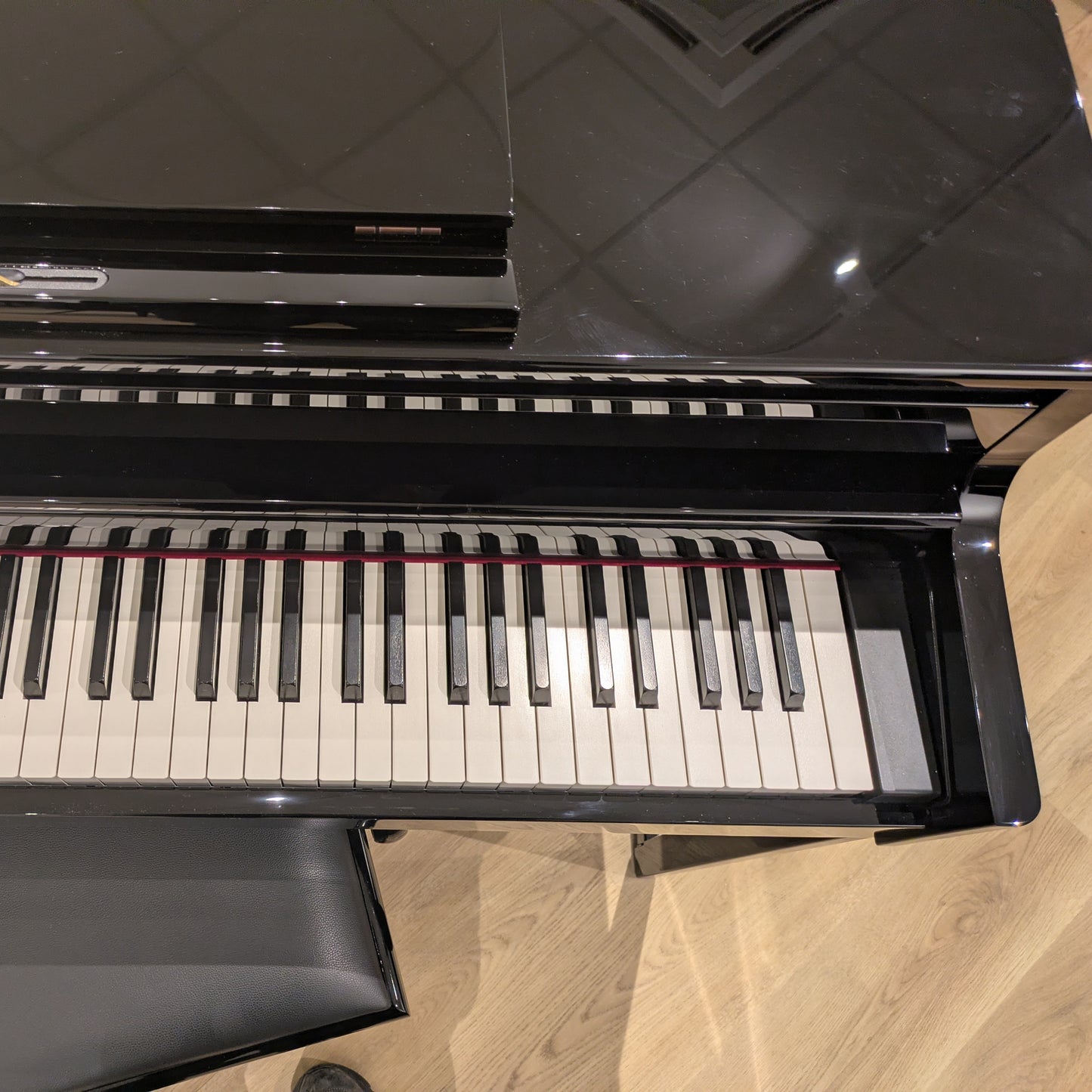 Roland HP704PE Polished Ebony Digital Piano Incl Stool Serial No: Z7Q1832 | Second Hand
