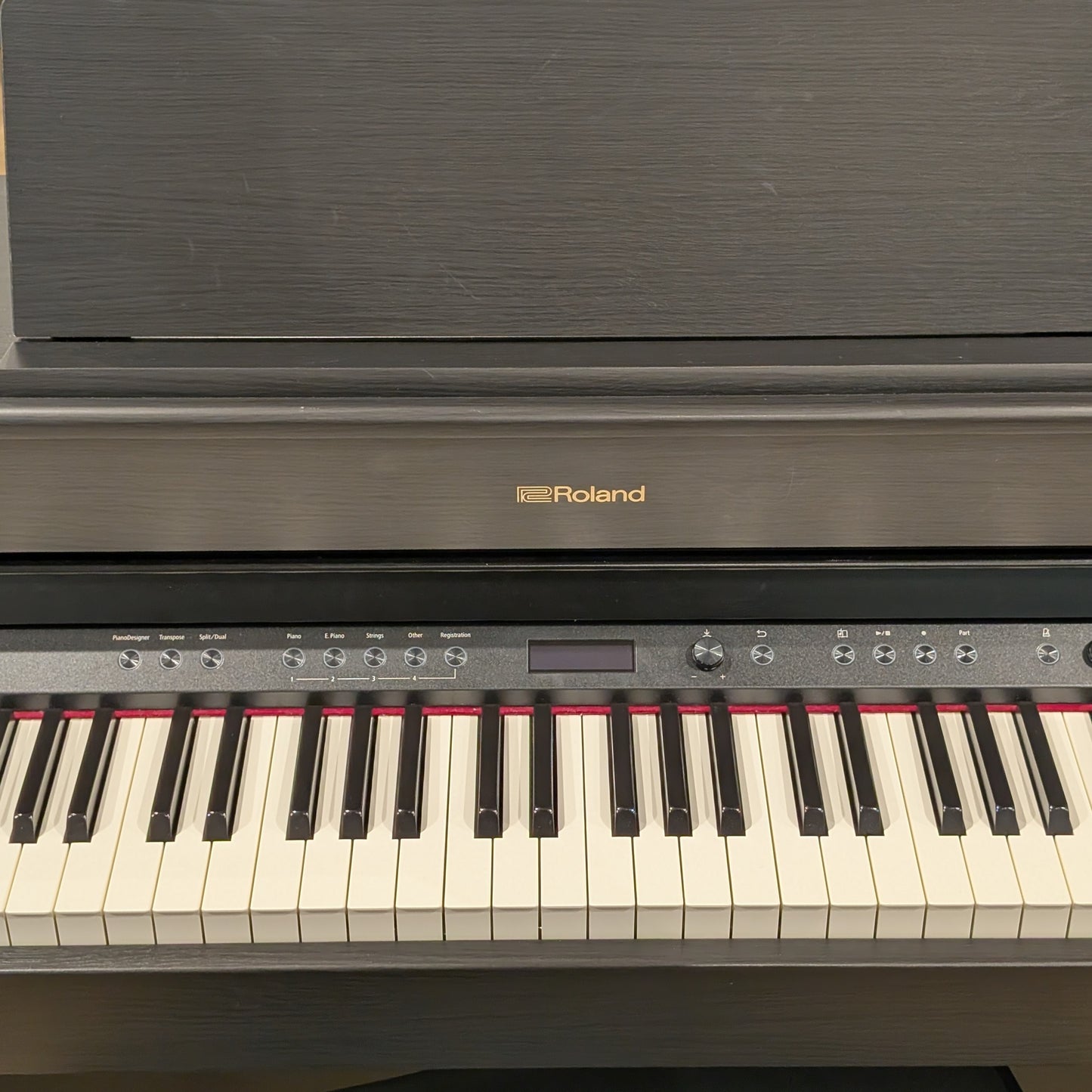 Roland HP702 Digital Piano in Charcoal Black Incl Matching Stool Serial No: Z0M3948 | Second Hand