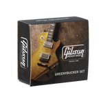 Gibson Kirk Hammett Greenybucker Guitar Pickup Set (Double black, Nickel cover, Unpotted, Rhythm pickup reverse polarity)