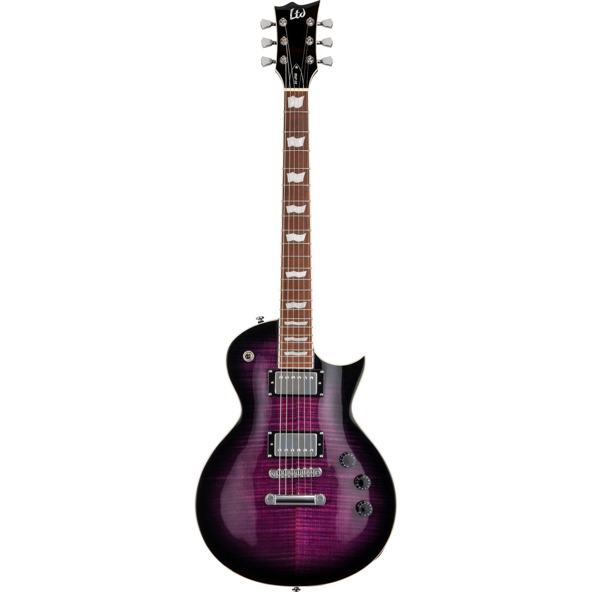 ESP LTD EC-256FM; See-Thru Purple Sunburst