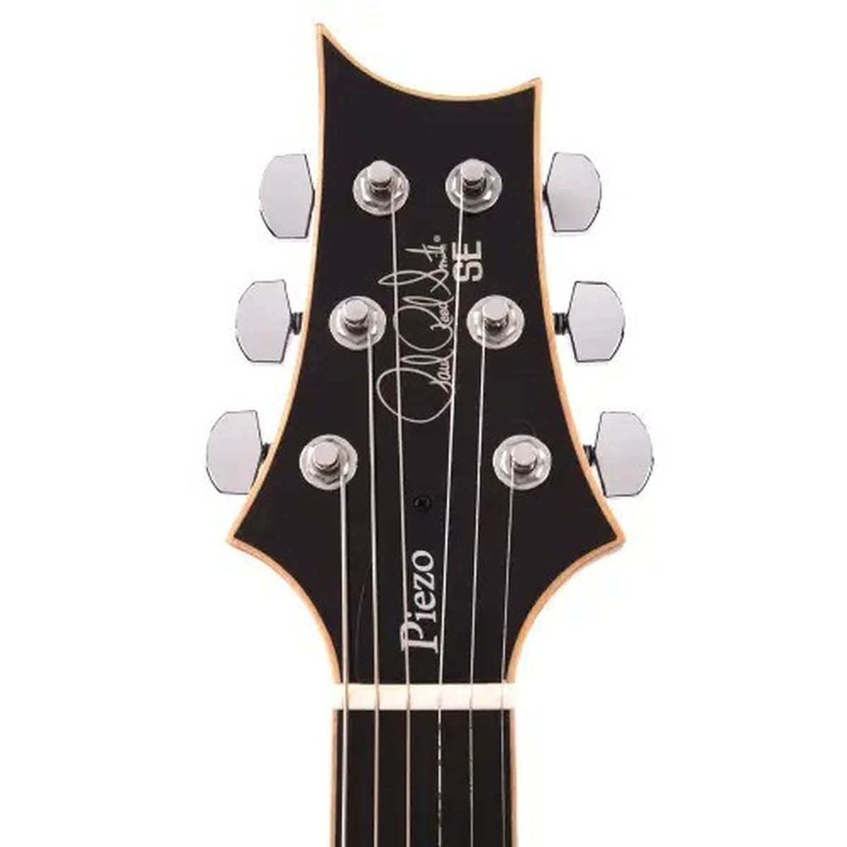 PRS SE Hollowbody II Piezo Electric Guitar; Orange Tiger Smokeburst