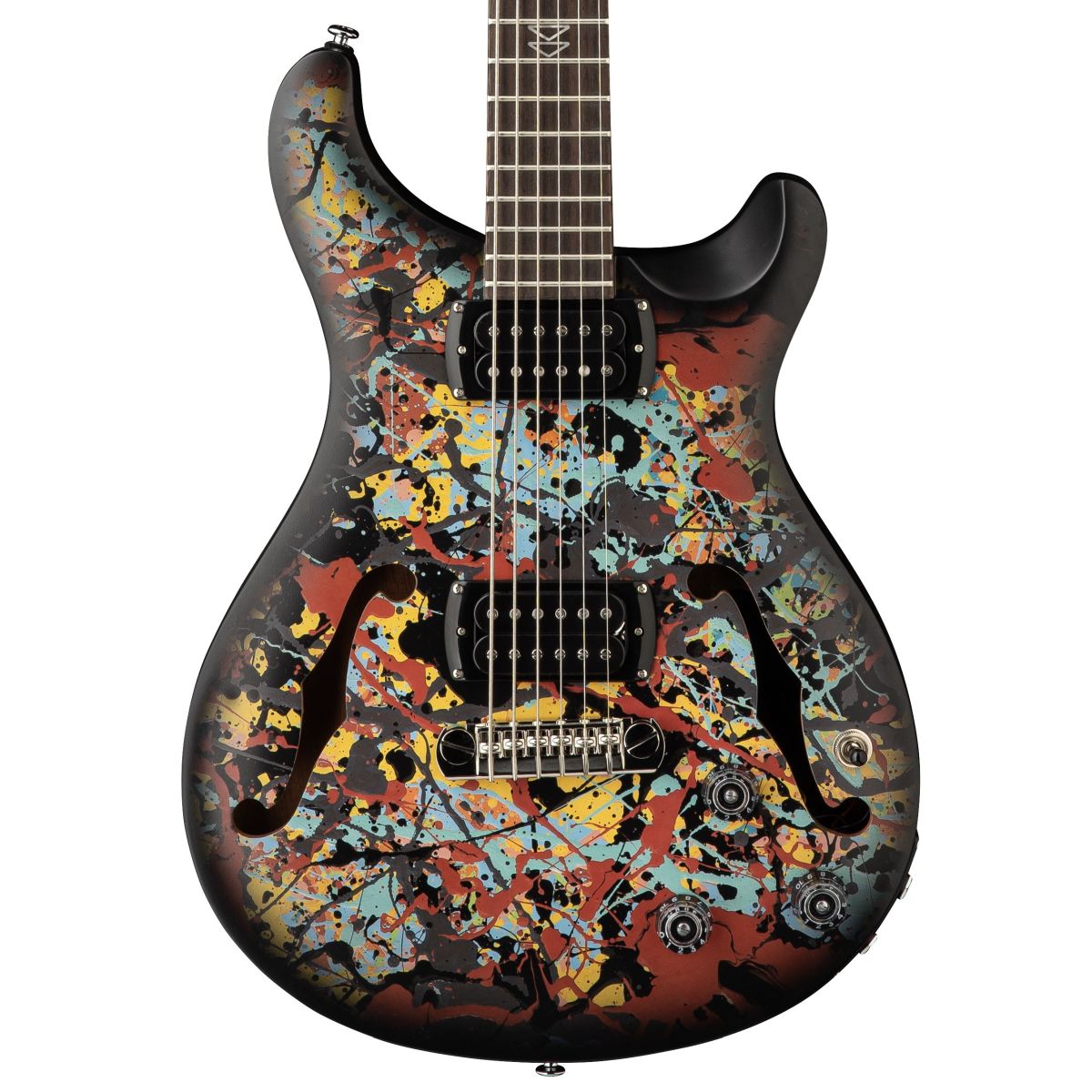 PRS SE Limited Edition Ed Sheeran Hollowbody Baritone; Cosmic Splash