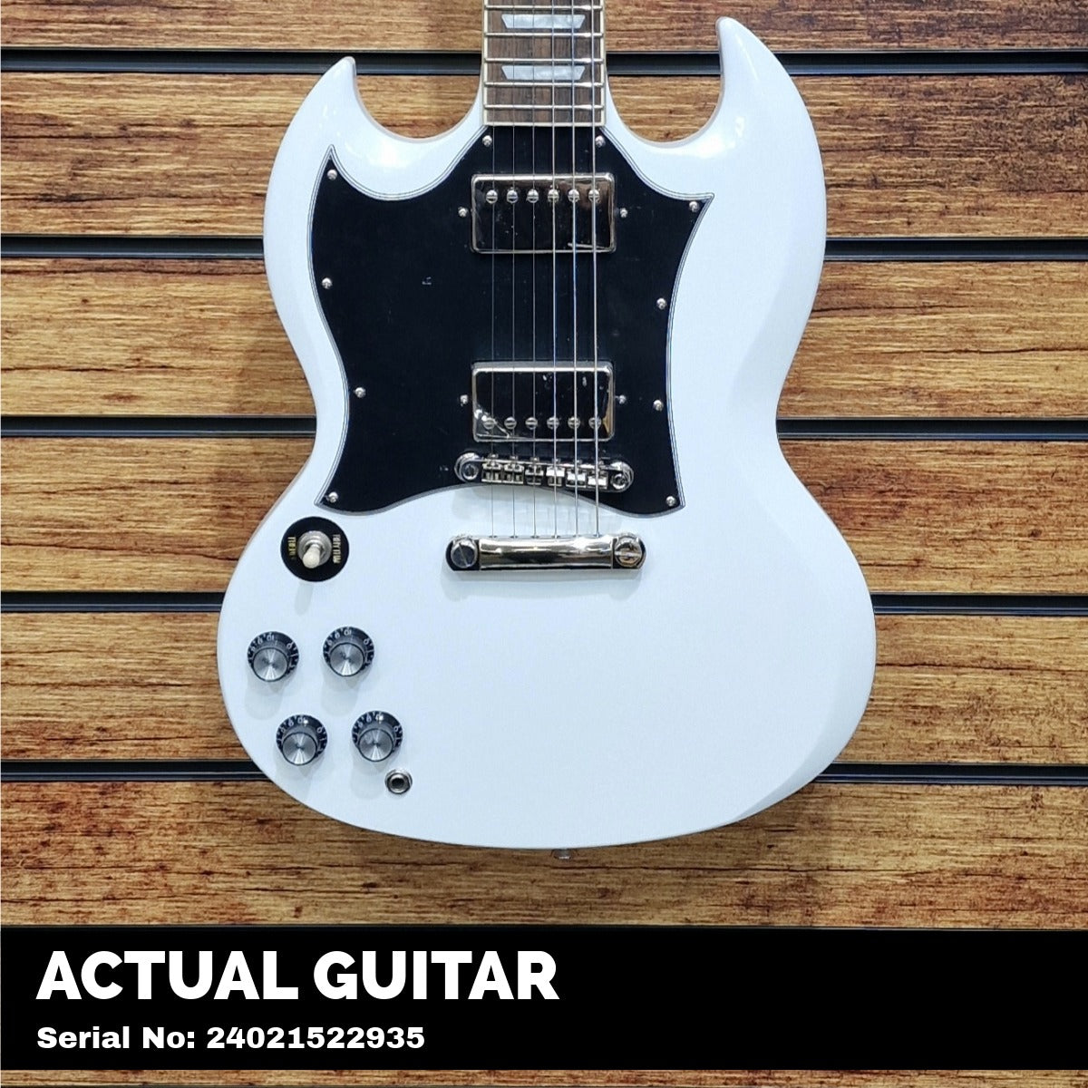 Epiphone SG Standard (Left-handed); Alpine White