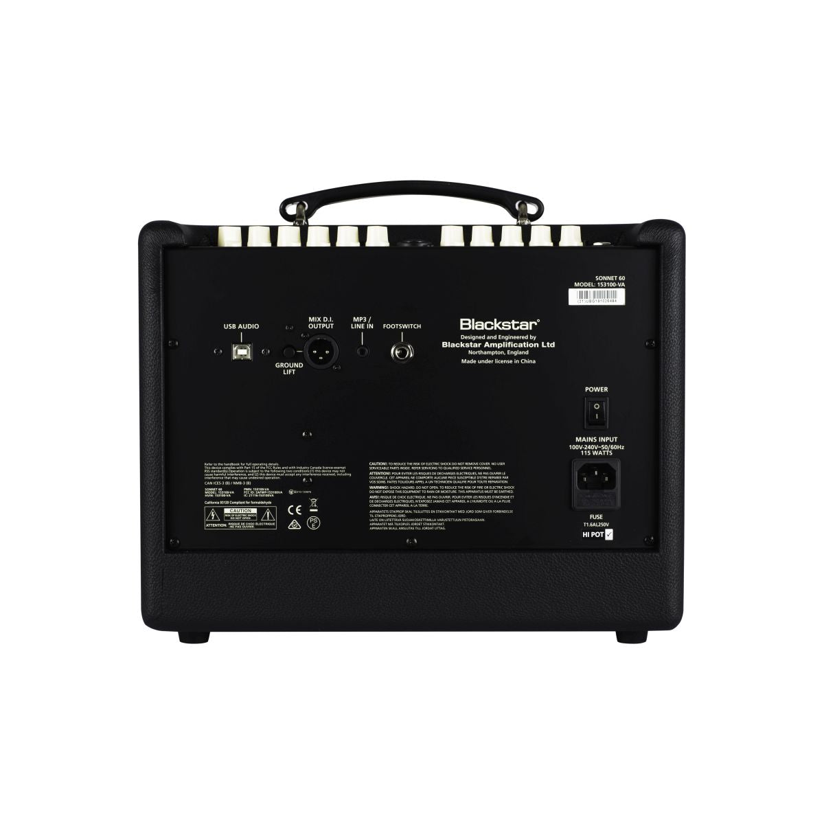 Blackstar SONNET 60 Acoustic Guitar Amp; Black