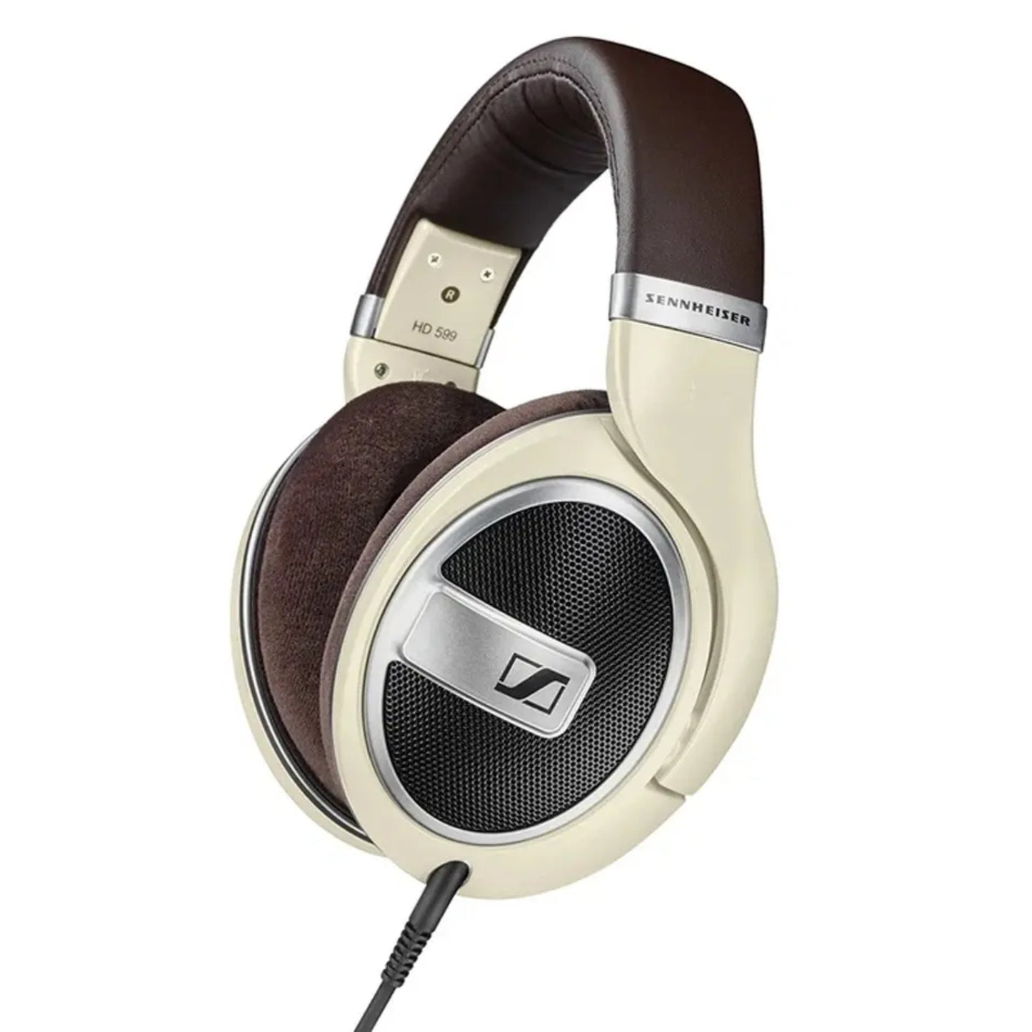 Sennheiser HD-599 Around-Ear Open Back Headphones - Ivory