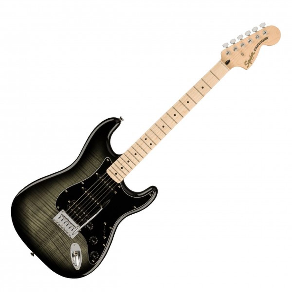 Squier Affinity Series Stratocaster FMT HSS; Black Burst