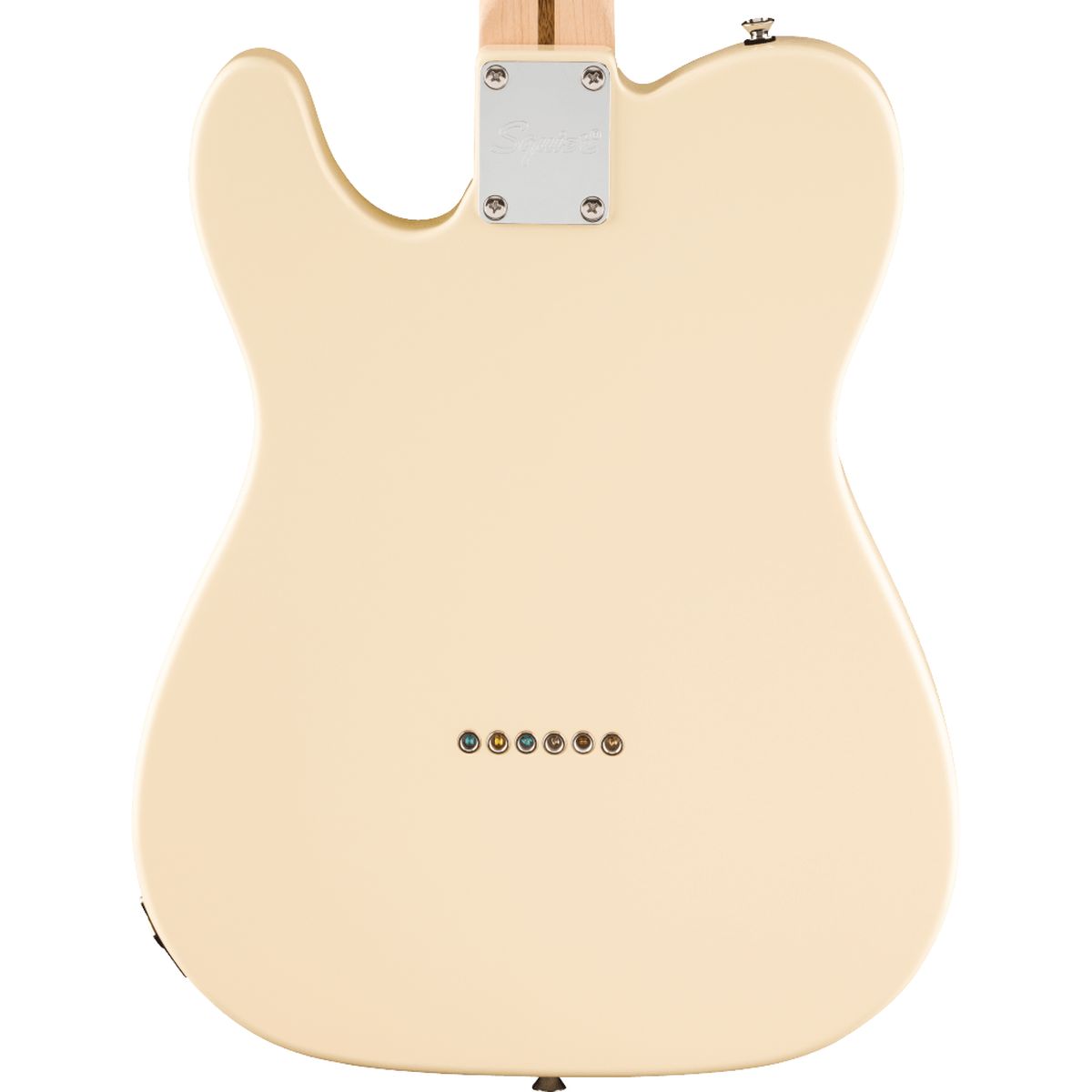 Squier Affinity Series Telecaster Thinline; Olympic White