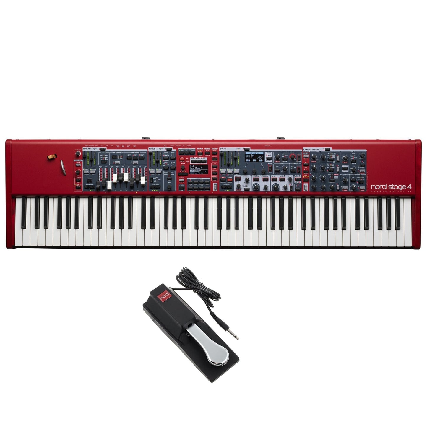 Nord Stage 4 88; Hammer Action 88 Keyboard