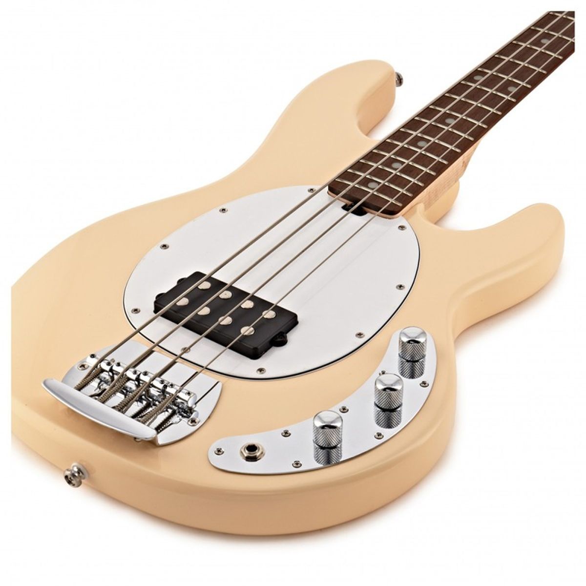 Sterling By Music man Sub Ray4 Bass; Vintage Cream