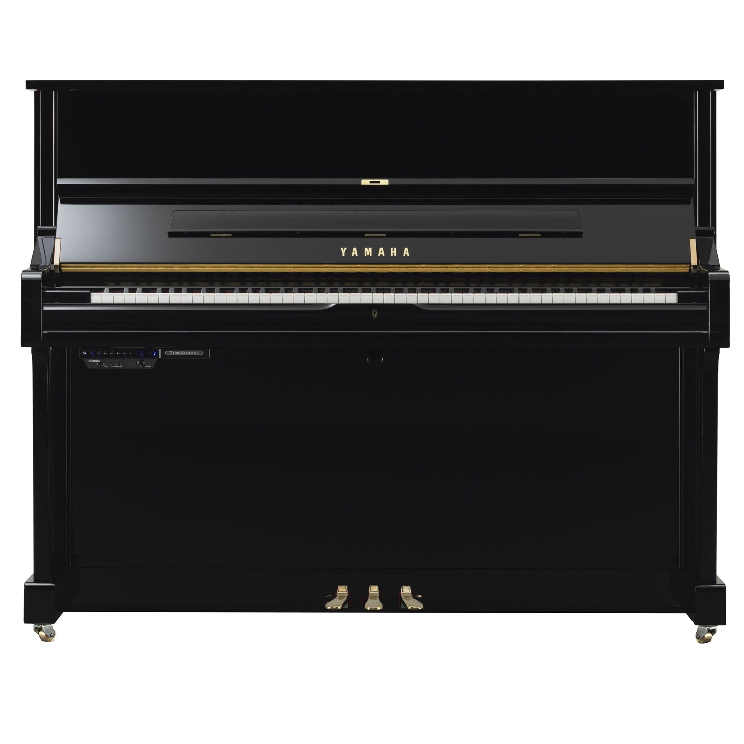 Yamaha U1 TA3 Transacoustic Upright Piano; Polished Ebony | Extra £1,000 Off With Code