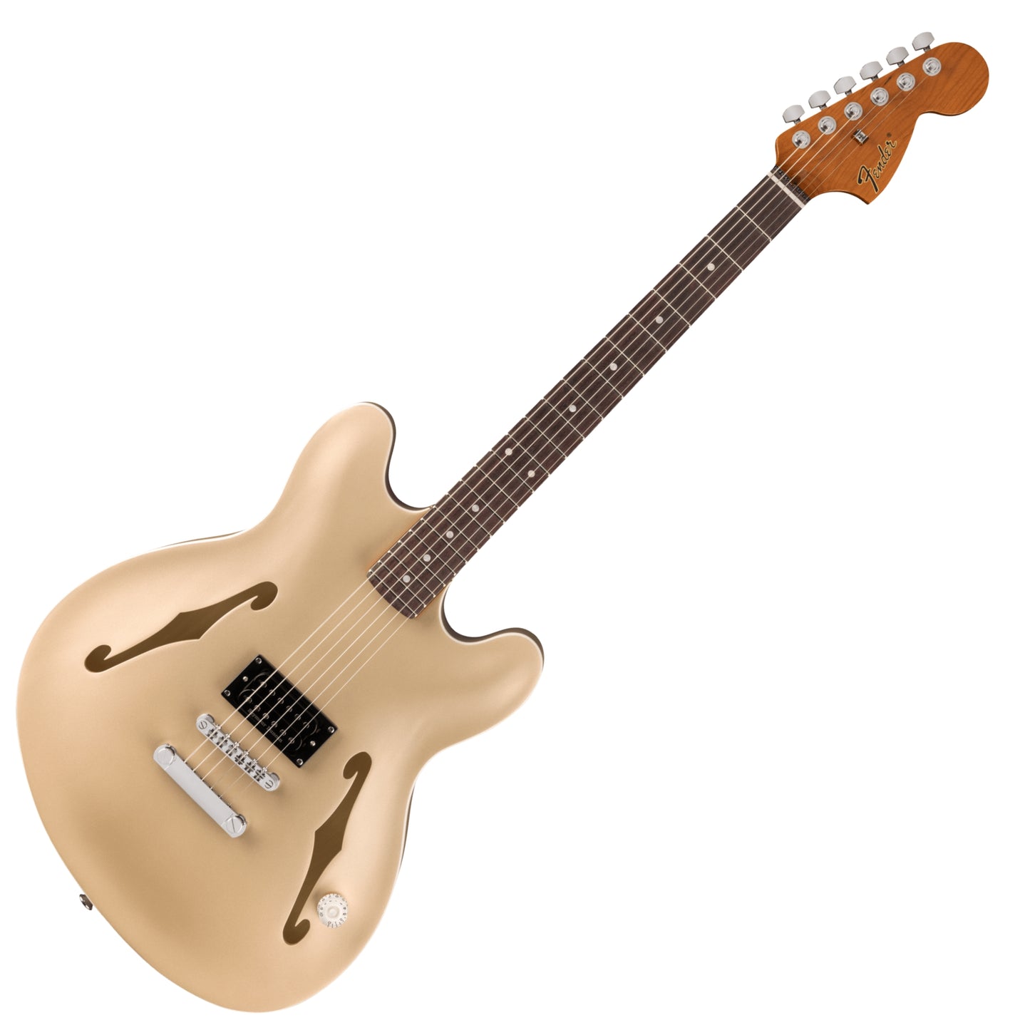 Fender Tom Delonge Starcaster; Satin Shoreline Gold