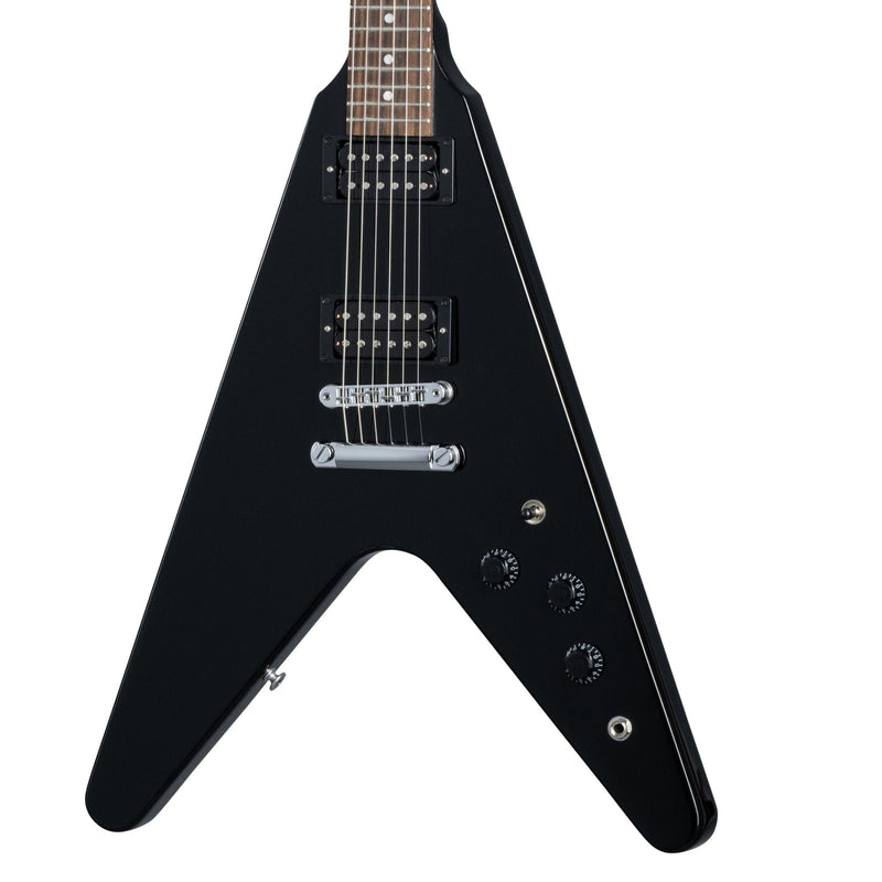 Gibson 80s Flying V Ebony Guitar
