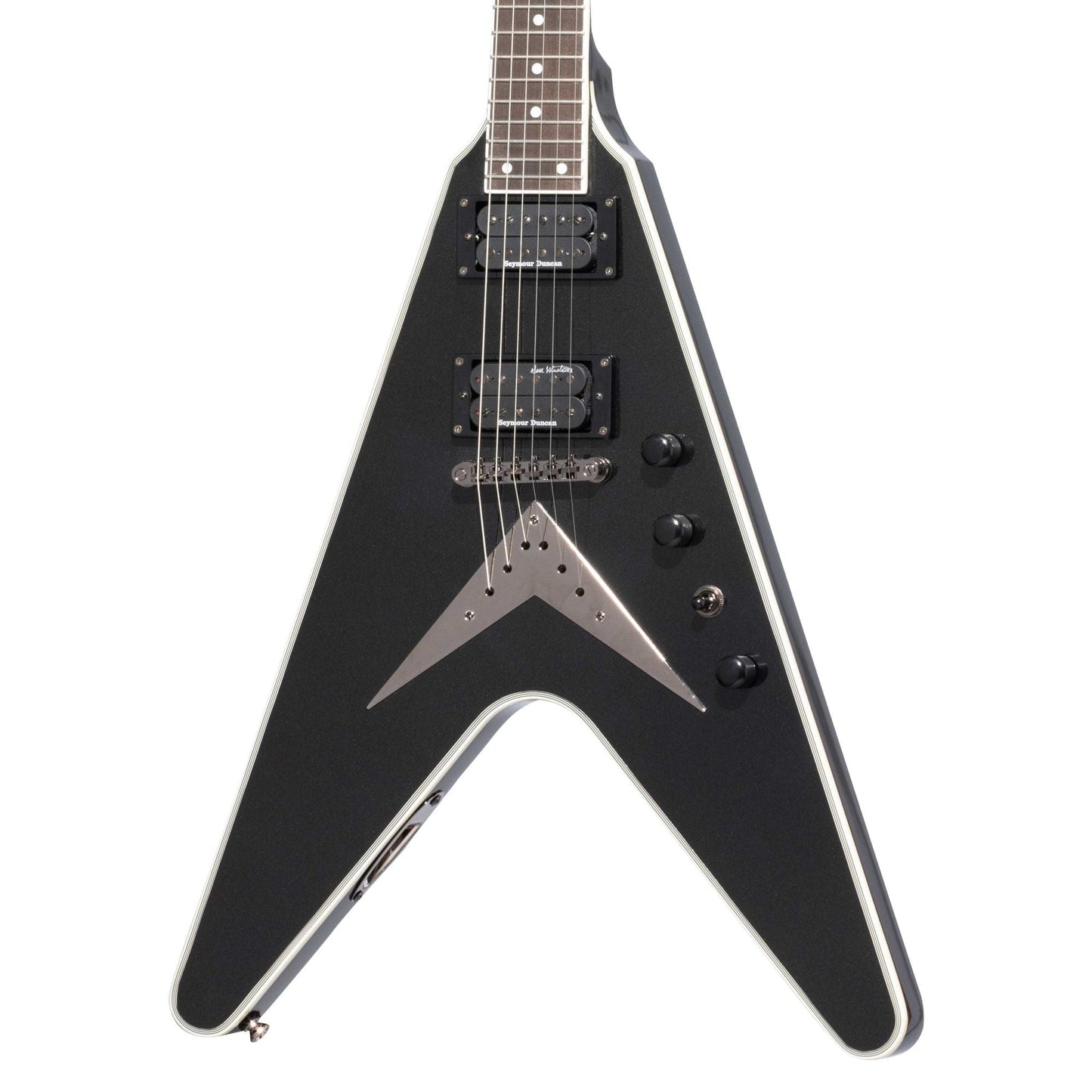 Epiphone Dave Mustaine Flying V Custom (Incl. Hard Case); Black Metallic