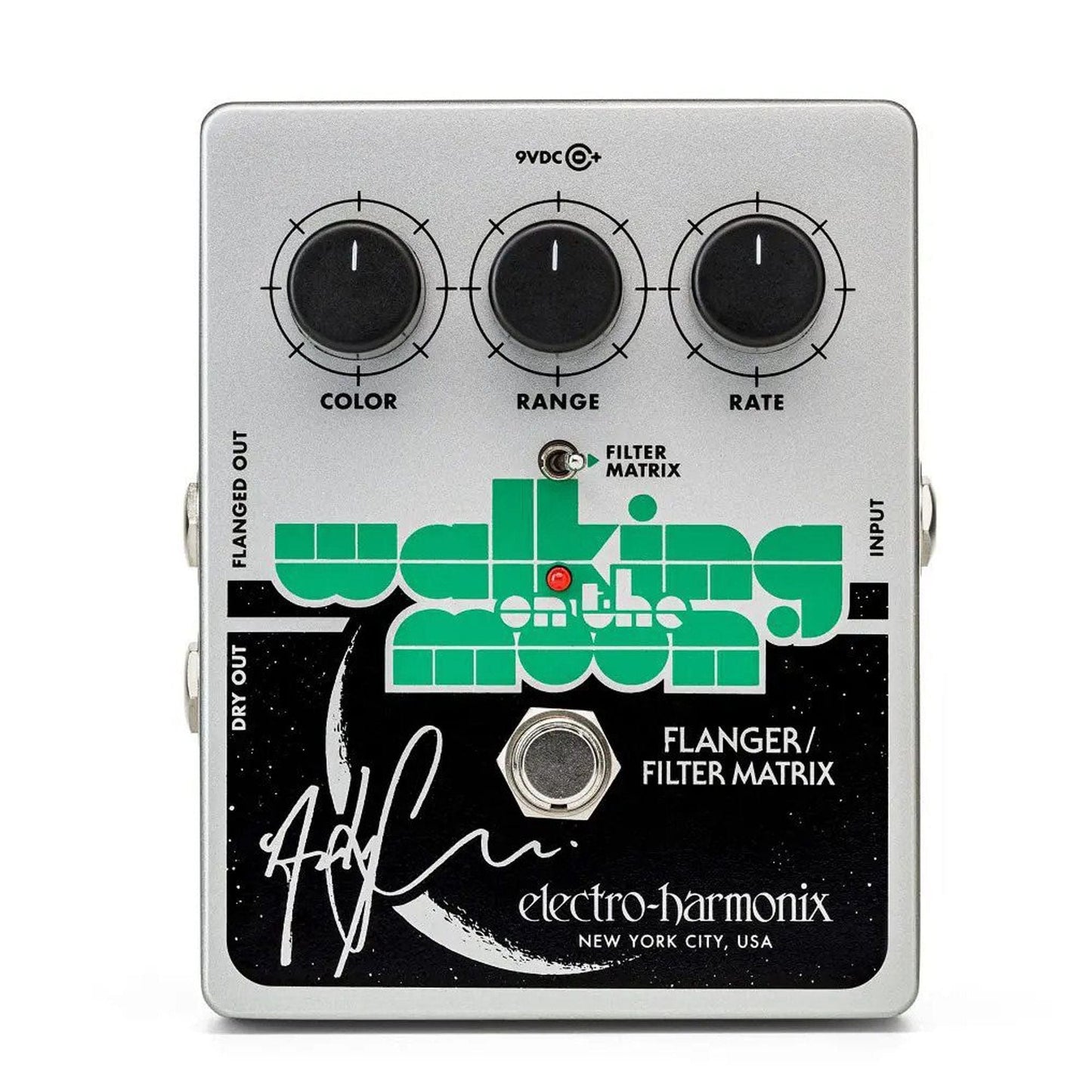 Electro Harmonix Andy Summers Walking On The Moon Flanger Effects Pedal | With FREE Pedal Topper