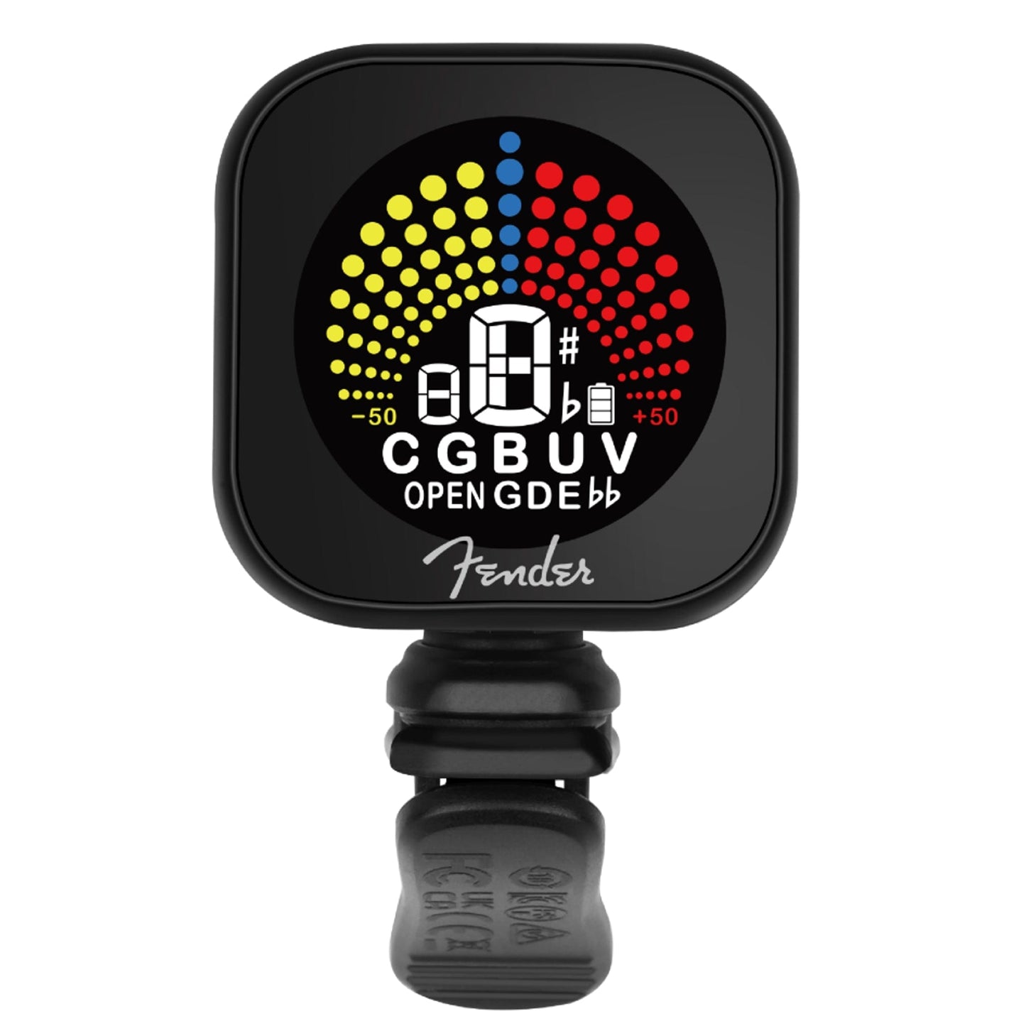 Fender FLASH 2.0 USB Rechargeable Guitar Tuner