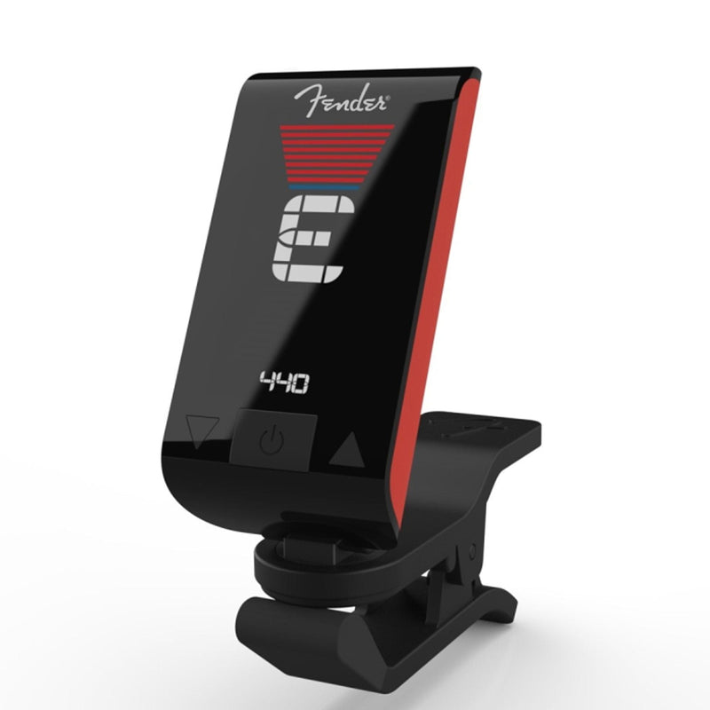 Fender Original Clip on Guitar Tuner Fiesta Red