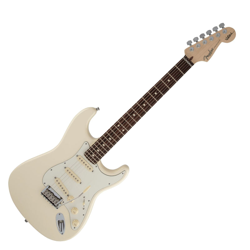 Fender Jeff Beck Strat Olympic White Guitar