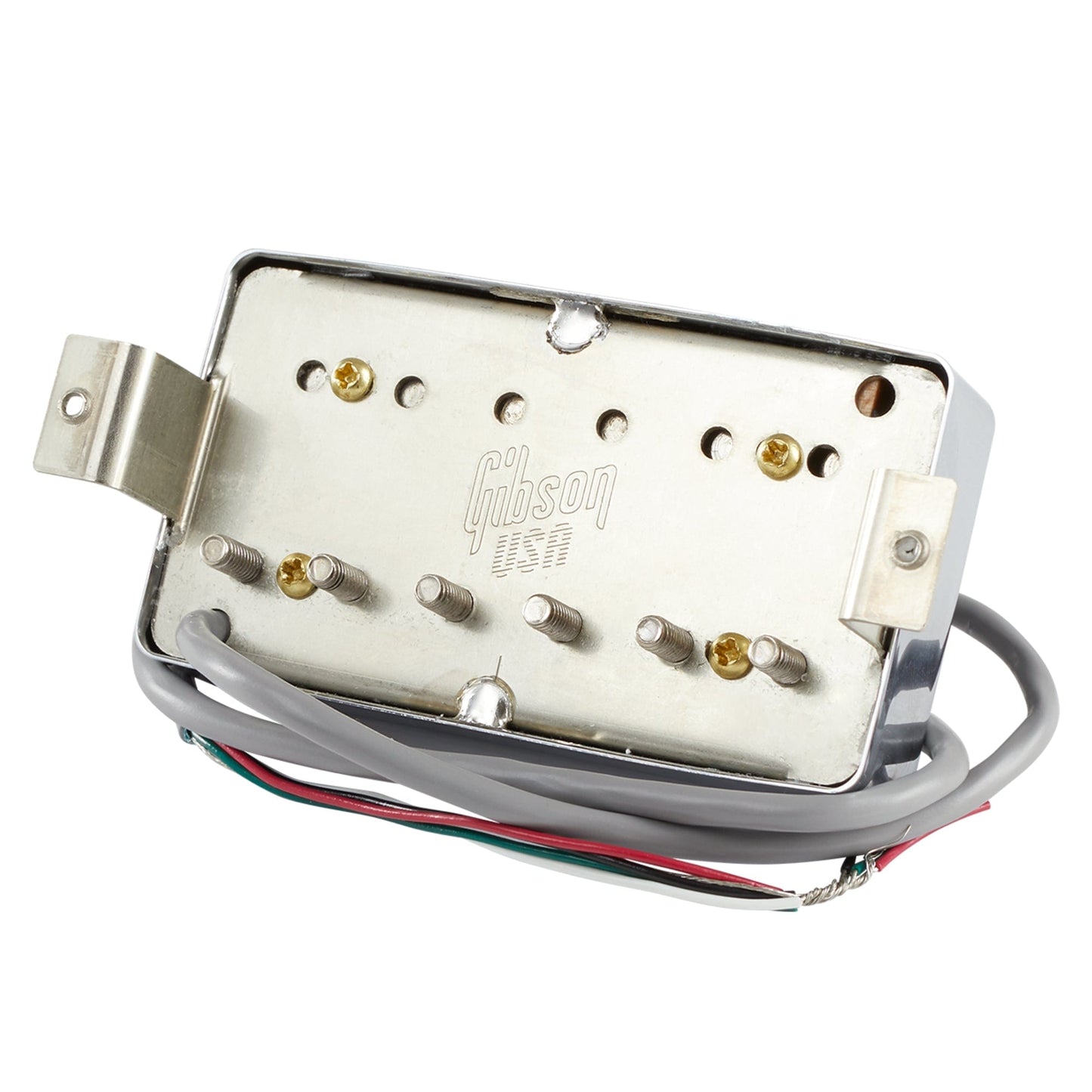 Gibson 490T - "Modern Classic" (Treble, Double Black, Chrome cover, 4-conductor, Potted, 8.2k, Alnico 2)