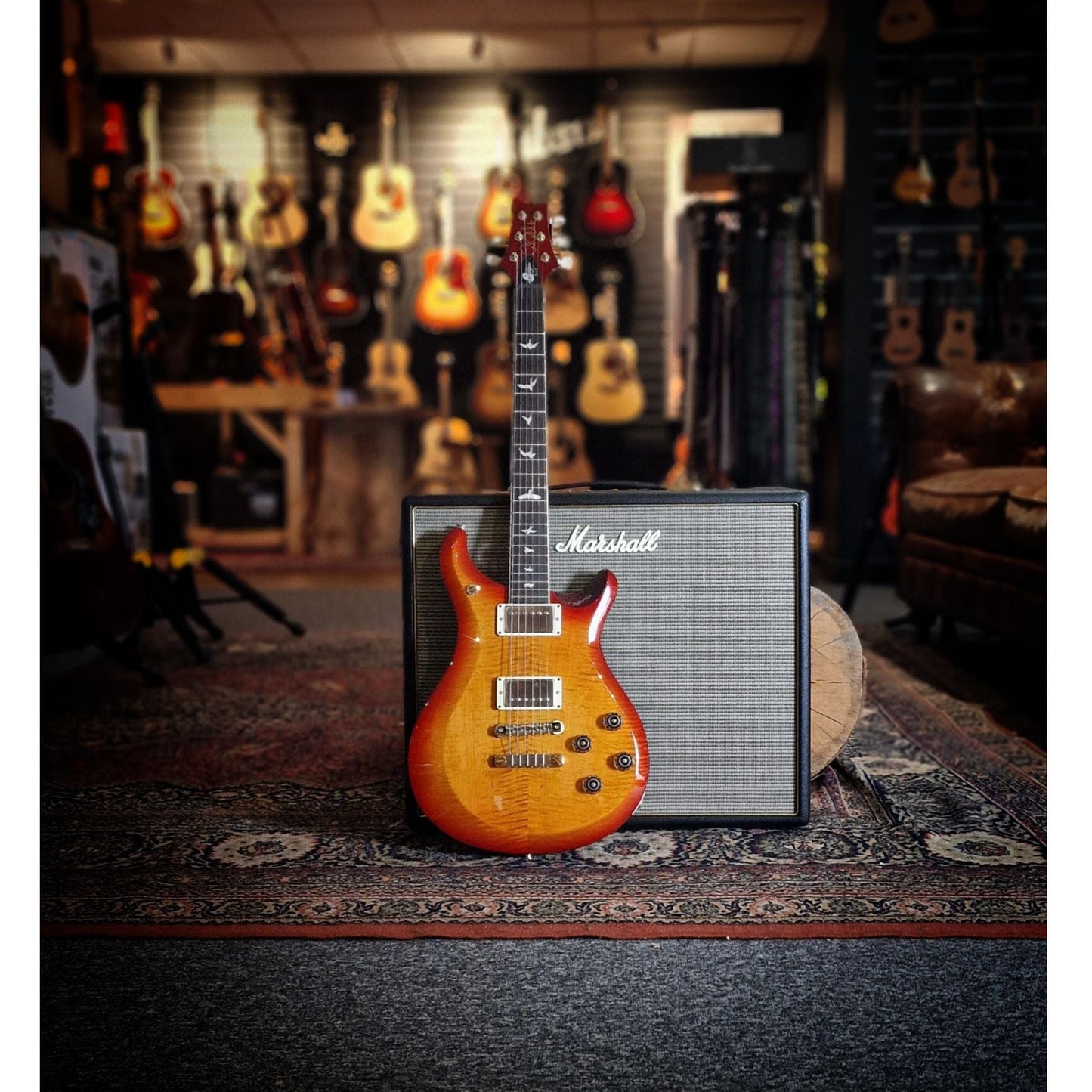 PRS S2 10th Anniversary McCarty 594 Dark Cherry Sunburst Guitar | B-Stock