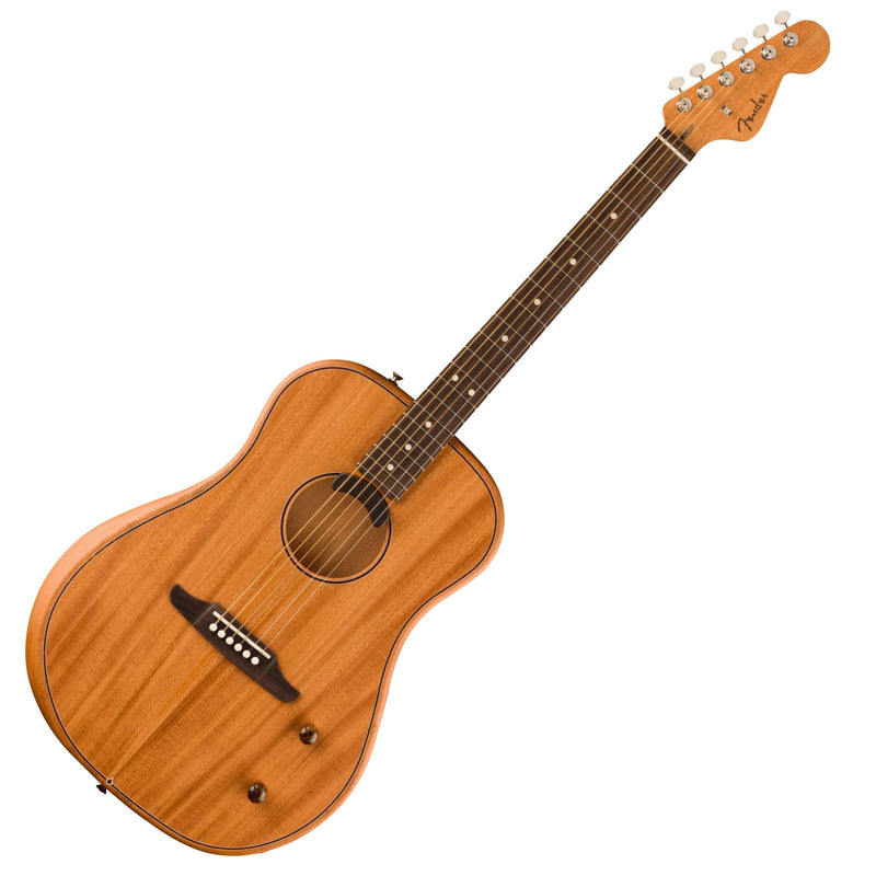 Fender Highway Series Dreadnought All Mahogany Thinline Electro Acoustic Guitar