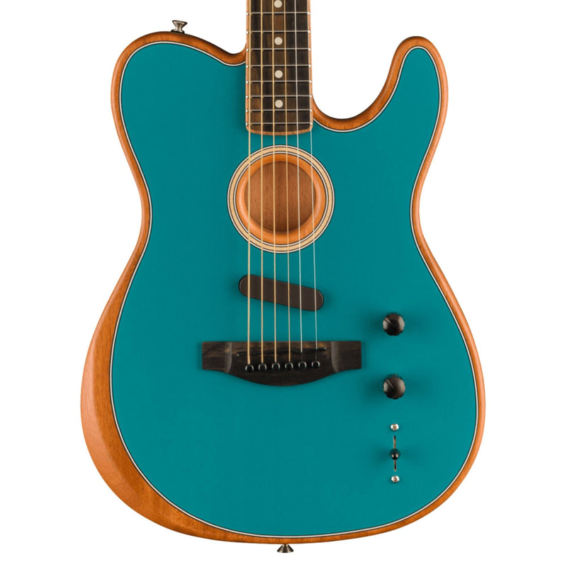 Fender American Acoustasonic Telecaster Acoustic Ocean Turquiose Guitar