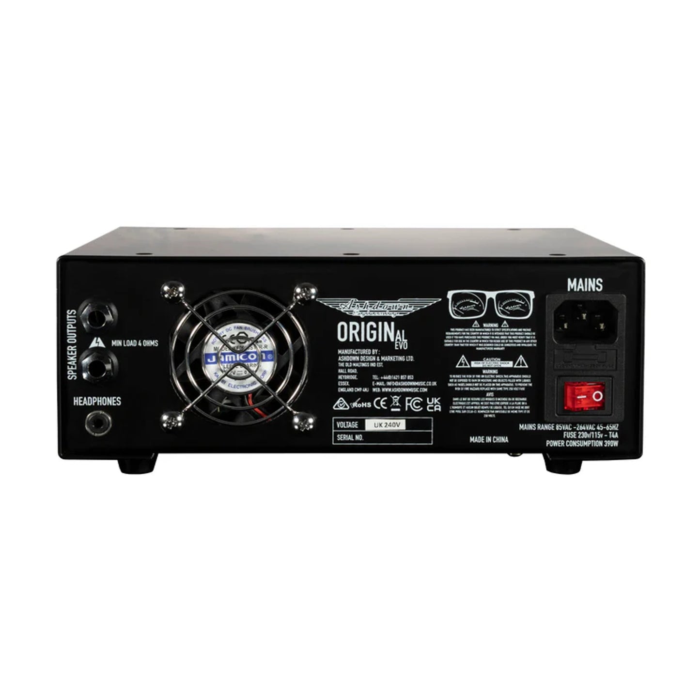 Ashdown Original Evo 300 Mini Bass Head