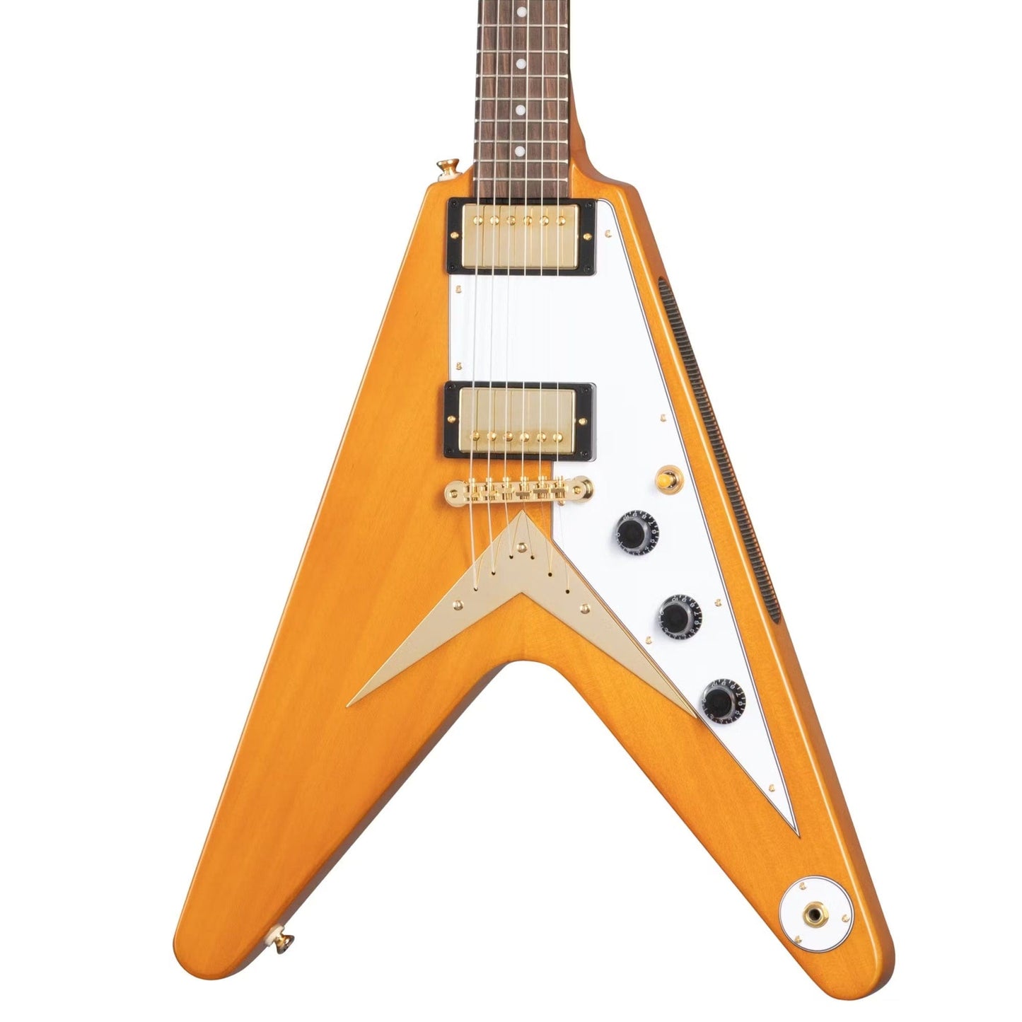 Epiphone 1958 Korina Flying V (Incl. Hard Case); Aged Natural