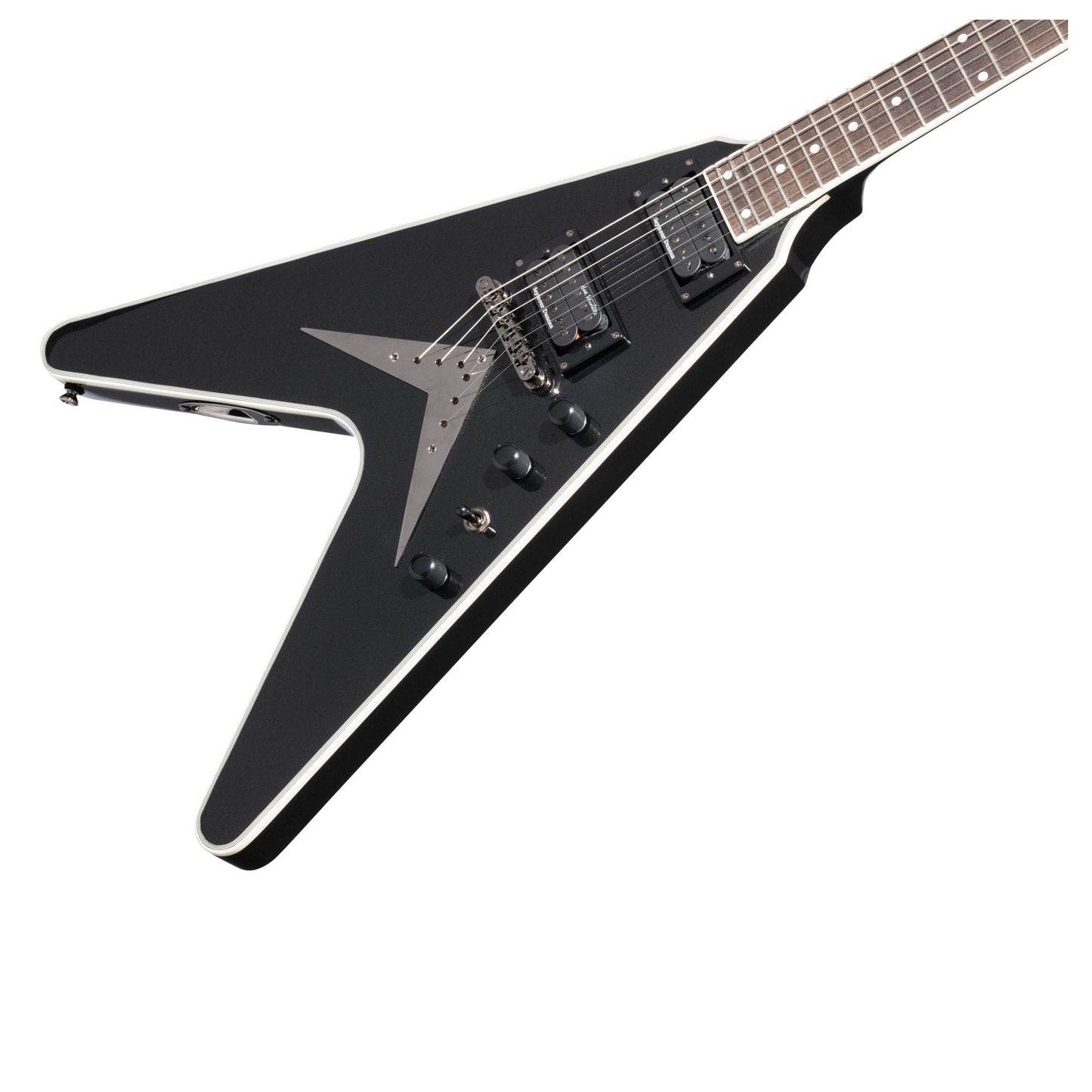 Epiphone Dave Mustaine Flying V Custom (Incl. Hard Case); Black Metallic