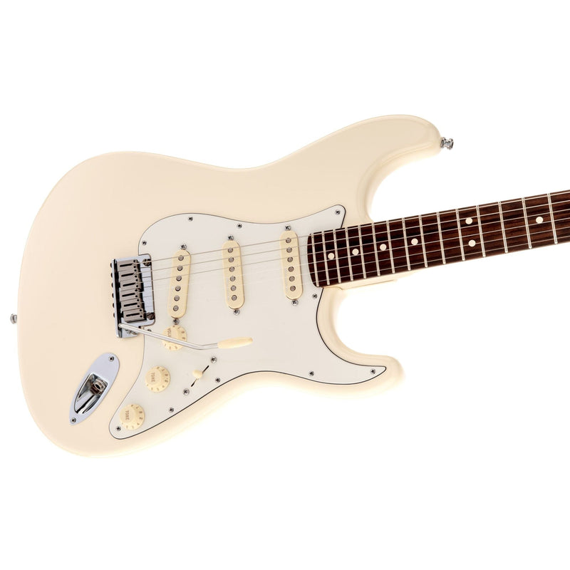 Fender Jeff Beck Strat Olympic White Guitar