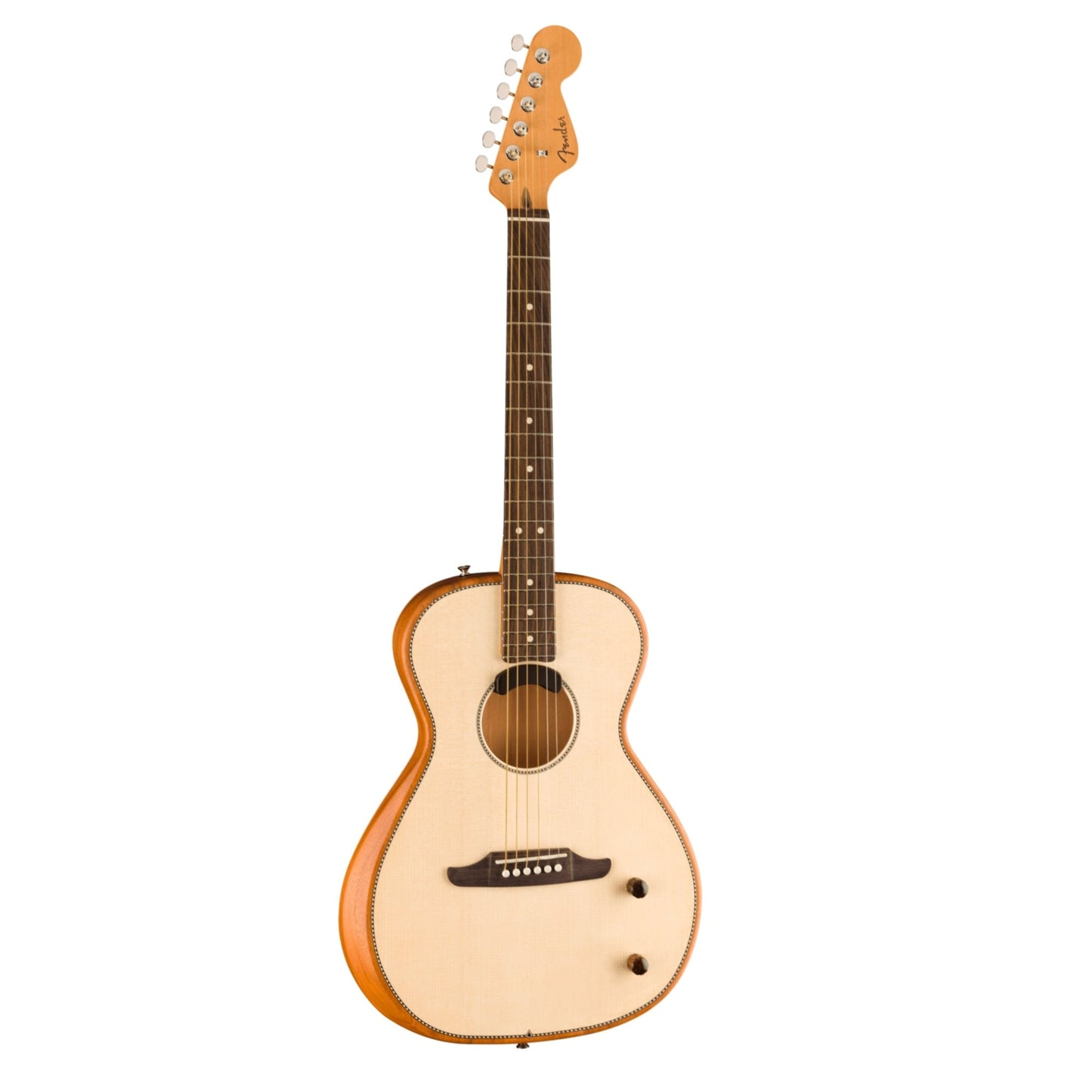 Fender Highway Series Parlor Natural Thinline Electro Acoustic Guitar