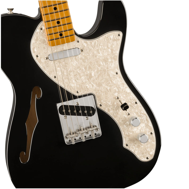 Fender Vintera II 60's Telecaster Thinline Maple Black Guitar