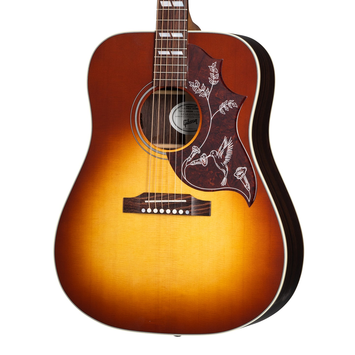 Gibson Hummingbird Studio Rosewood; Rosewood Burst