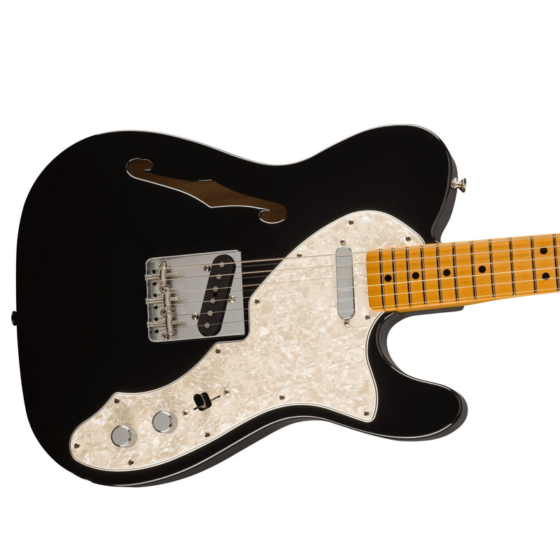 Fender Vintera II 60's Telecaster Thinline Maple Black Guitar