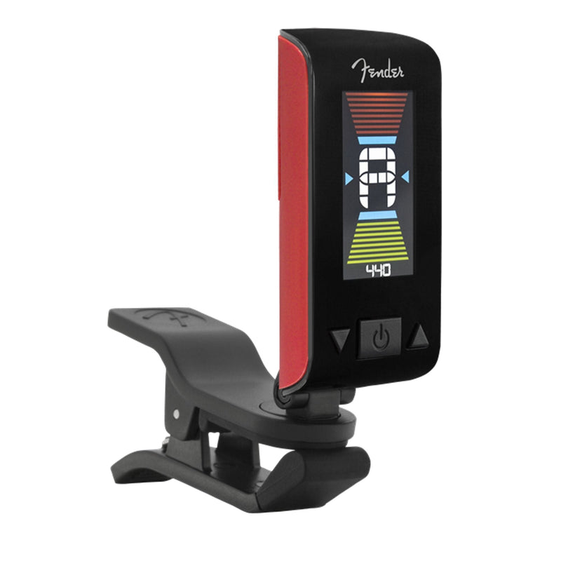 Fender Original Clip on Guitar Tuner Fiesta Red