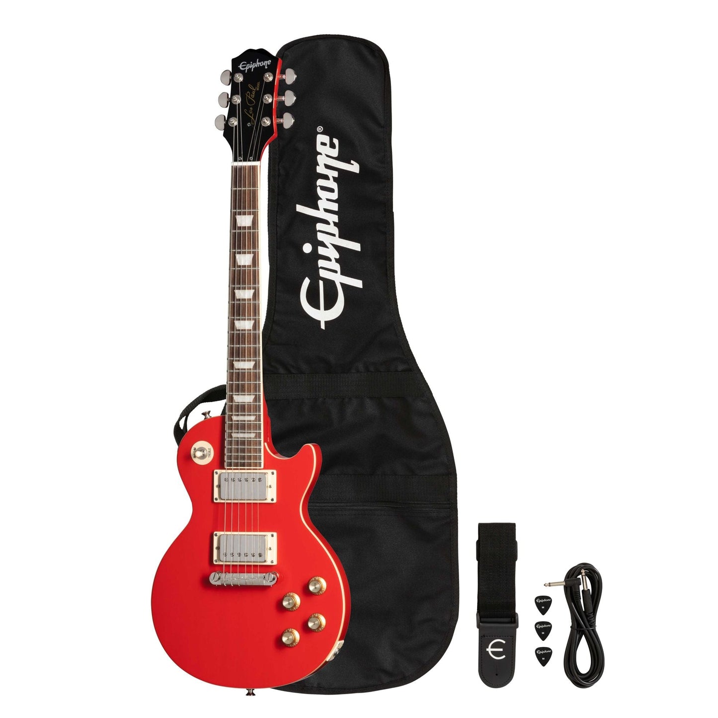 Epiphone Power Players Les Paul (Incl. Gig bag, Cable, Picks); Lava Red