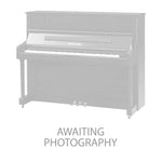 Second Hand Wendl & Lung 122 Upright Piano; Polished Black: Serial No: 28996