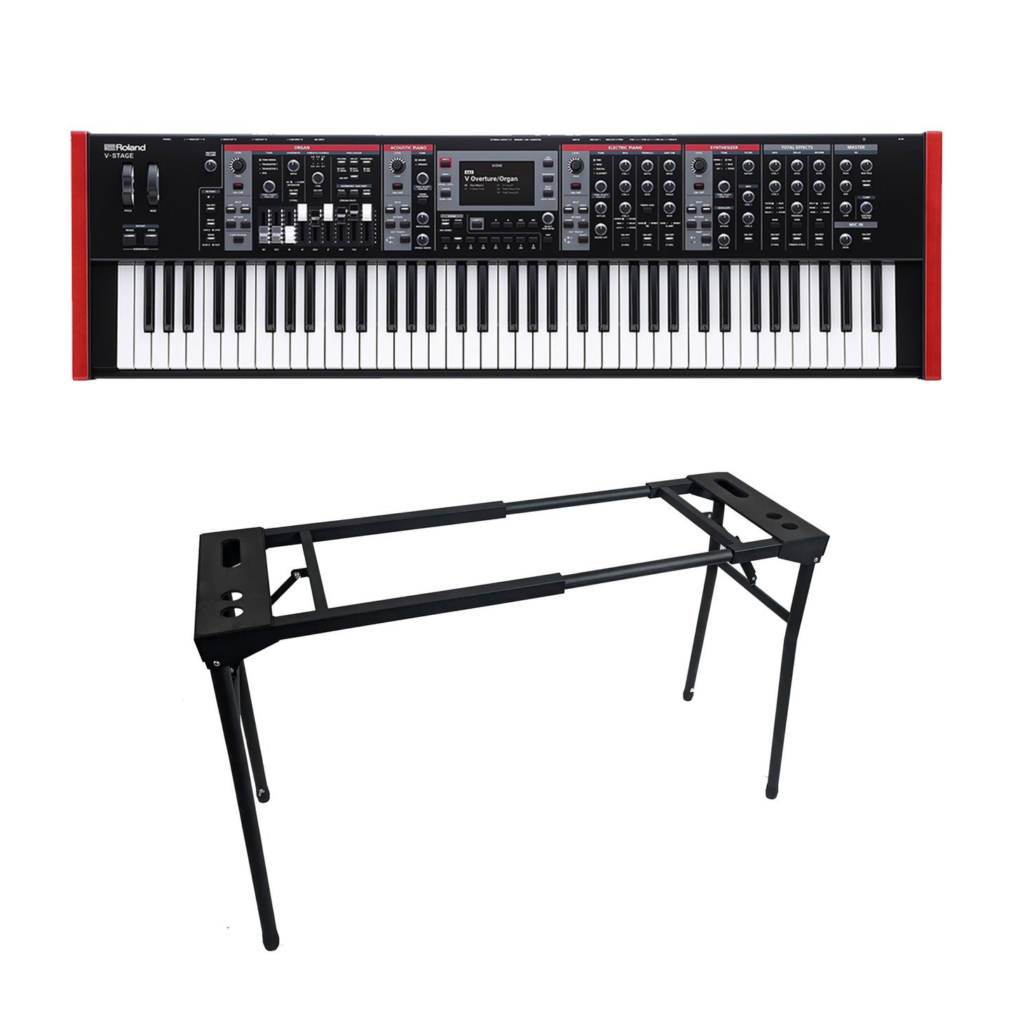 Roland V-Stage 76 Keyboard with Stand Bundle