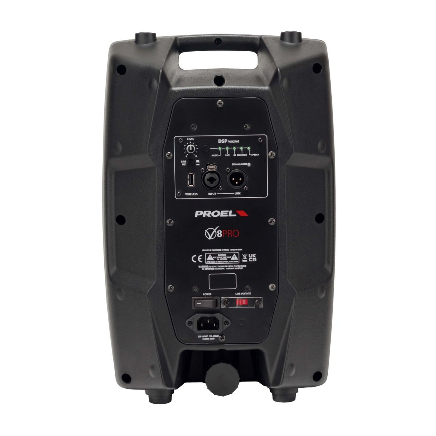 Proel V8PRO 8" 600W Active Speaker with DSP