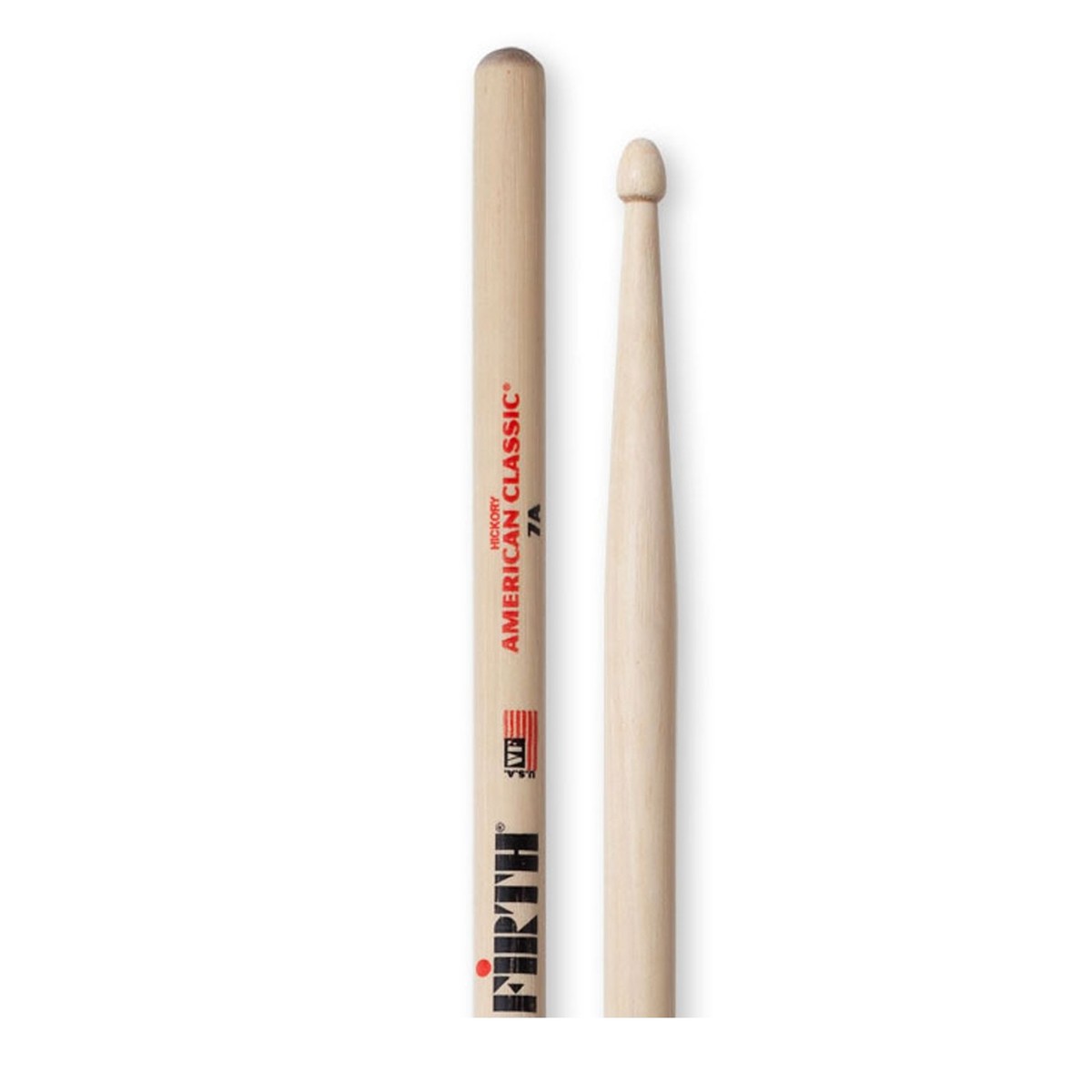 Vic Firth American Classic 7A Wood Tip Drumsticks (Pair)