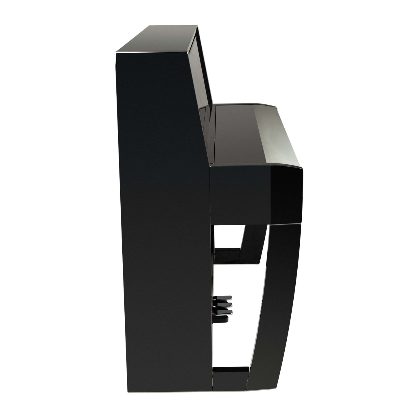 Dexibell H10V Upright Digital Piano; Polished Black