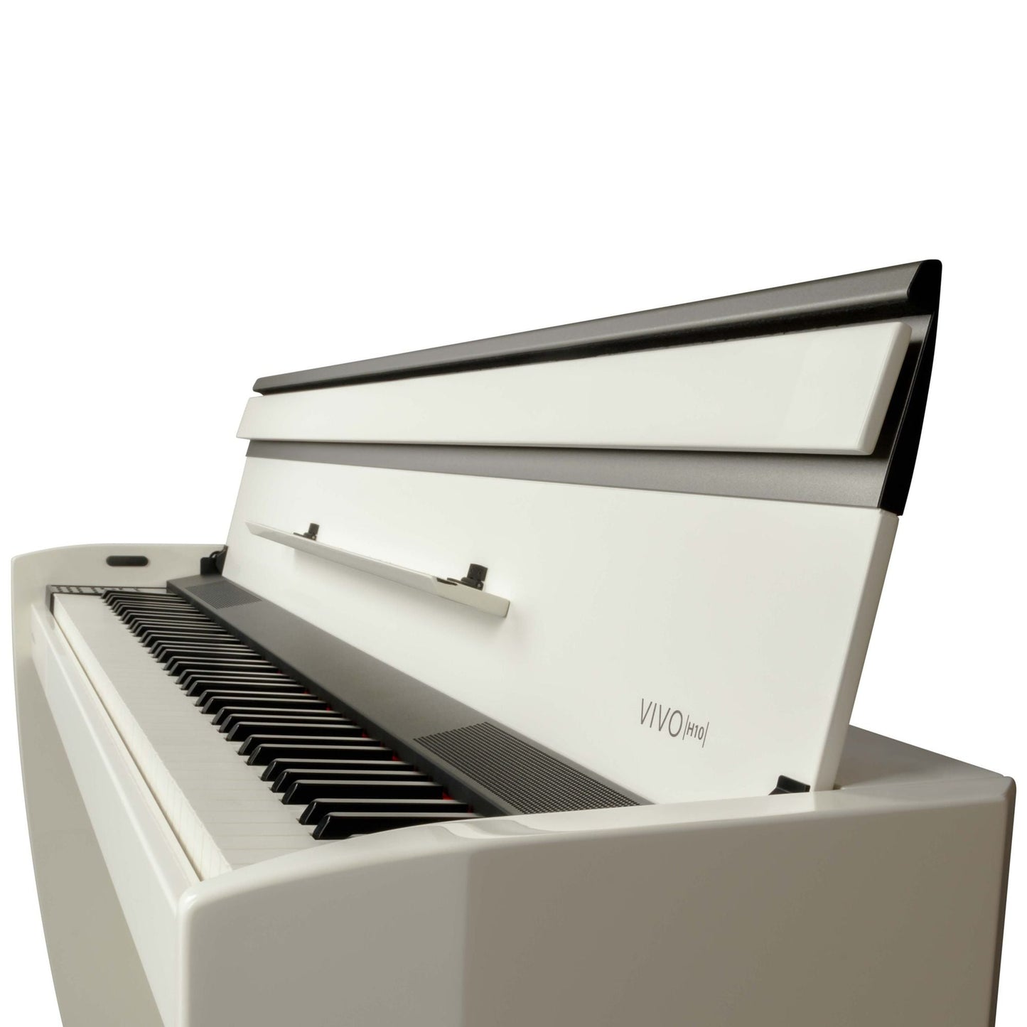 Dexibell H10 Compact Digital Piano; Polished White Package Including Branded Stool