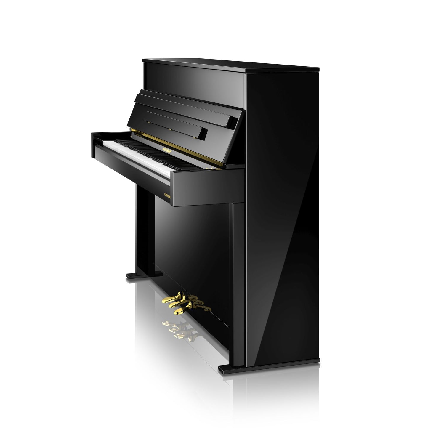 W. Hoffmann Vision V2 Upright Piano in Polished White