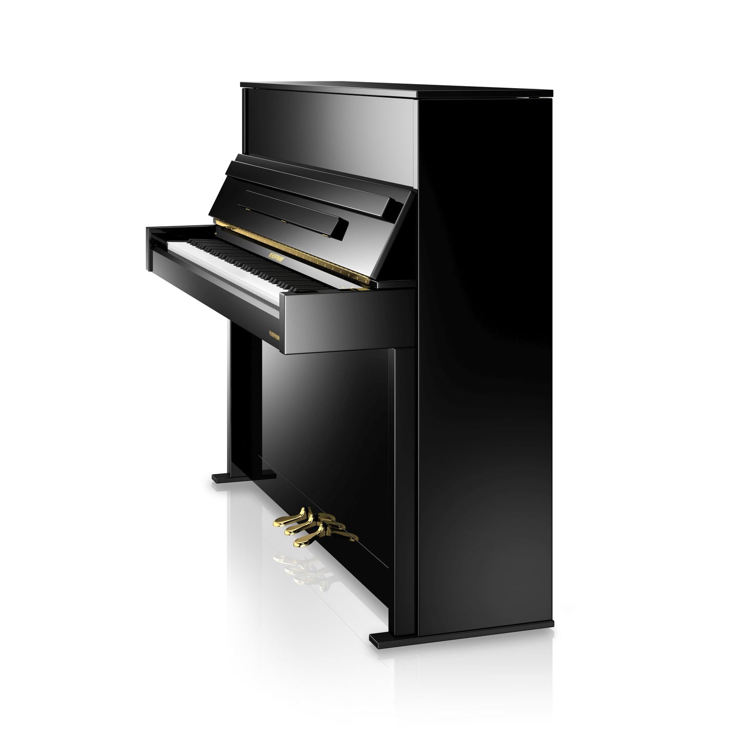 W. Hoffmann Vision V4 Upright Piano in Polished White