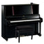 Yamaha YUS5 SH3 Silent Upright Piano; Polished Ebony