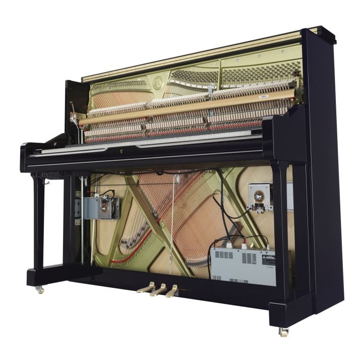 Yamaha U1 TA3 Transacoustic Upright Piano; Polished Ebony | Extra £1,000 Off With Code
