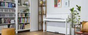 Yamaha Avantgrand NU1XA Advanced Hybrid Piano; Polished White