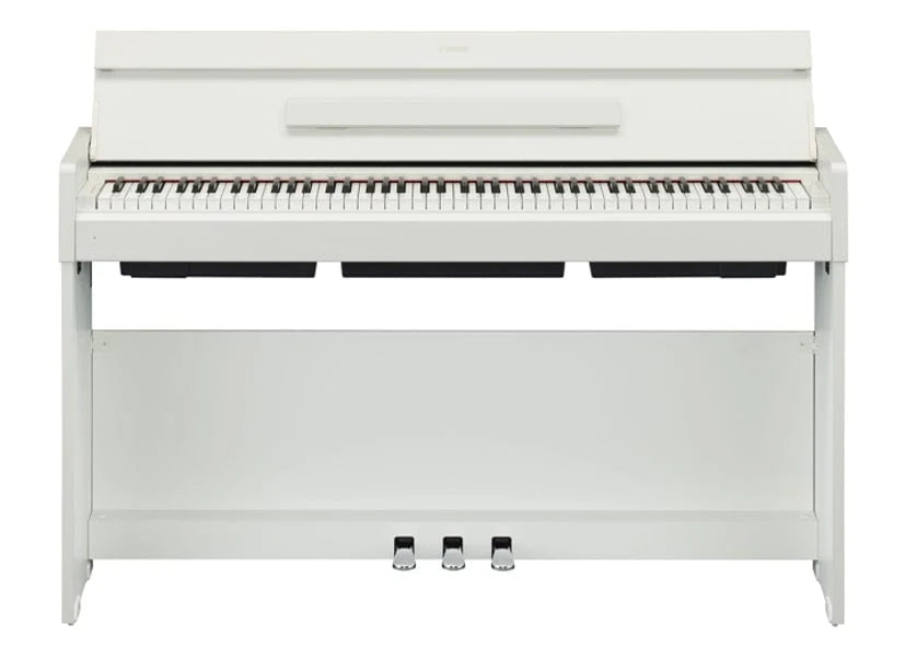 Yamaha YDP-S35 White Digital Piano; Serial No: BCFM01007; Ex Display Model; 3 Year Warranty